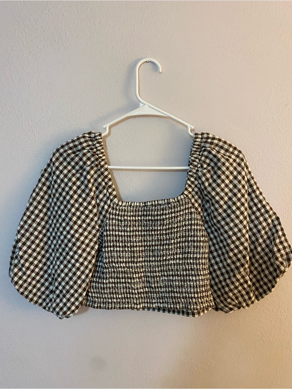 The Drop Brown & White Gingham Set - Picture 4 of 6
